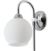 Wandlampe Chrom Glas Metall ARASNE Flur Leuchte von Zaklad Wielobranzowy Export-Import-Jupiter