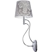 Wandlampe MARESSA H:57cm Grau Chrom Wandleuchte von Zaklad Wielobranzowy Export-Import-Jupiter
