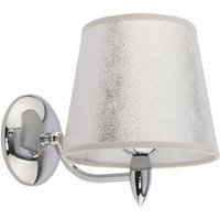Wandlampe in Silber Chrom ESMERALDA Bett Leuchte von Zaklad Wielobranzowy Export-Import-Jupiter