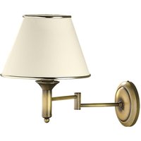 Wandleuchte PENELO in Messing schwenkbar Lampe E27 von Zaklad Wielobranzowy Export-Import-Jupiter
