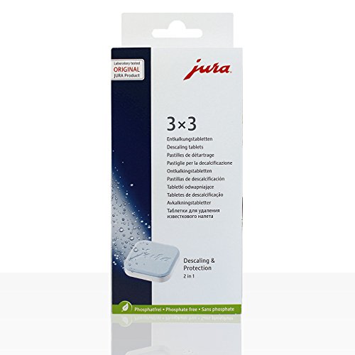 2x JURA Entkalkungstabletten, Packung à 3 x 3 Stück 2x JURA Entkalkungstabletten, Packung à 3 x 3 Stück von JURA