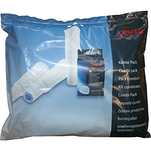 3 x JURA Claris WHITE Filterpatronen + 6 x Reinigungstabletten / KOMBIPACK von JURA