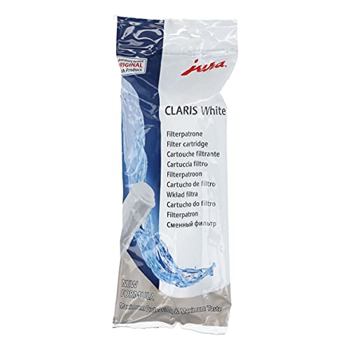 JURA original - CLARIS White Filterpatrone gegen Kalkablagerungen - TÜV-zertifizierte Hygiene - 1er-Pack - 60209 von Jura