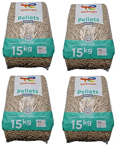 4 Stück Total Premium Pellets je 15 kg von Juramondo