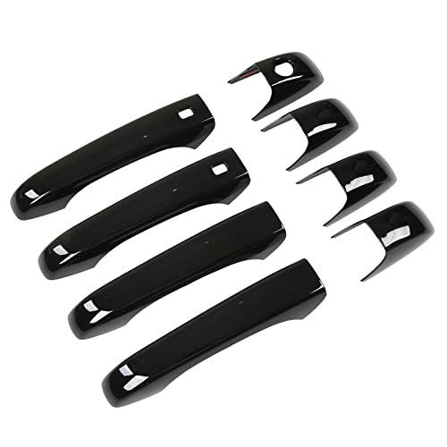 Juroupi Außentürgriffverkleidung, Außentürgriffabdeckung Glänzend Schwarz für Grand Cherokee WK2 WL 2011-2022 Juroupi Außentürgriffverkleidung, Außentürgriffabdeckung Glänzend Schwarz für Grand Cherokee WK2 WL 2011-2022 von Juroupi