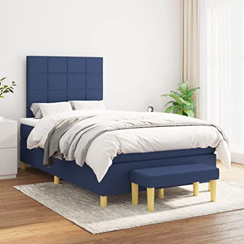 Juroupi Boxspringbett mit Matratze Bett Mit Matratze Betten Boxspringbett Mit Matratze Schlafzimmer Bett Blau 120x200 cm Stoff - 3137147 Juroupi Boxspringbett mit Matratze Bett Mit Matratze Betten Boxspringbett Mit Matratze Schlafzimmer Bett Blau 120x200 cm Stoff - 3137147 von Juroupi