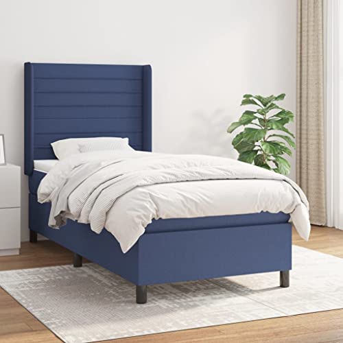 Juroupi Boxspringbett mit Matratze Bett Mit Matratze Betten Boxspringbett Mit Matratze Schlafzimmer Bett Blau 80x200 cm Stoff - 3131471 Juroupi Boxspringbett mit Matratze Bett Mit Matratze Betten Boxspringbett Mit Matratze Schlafzimmer Bett Blau 80x200 cm Stoff - 3131471 von Juroupi