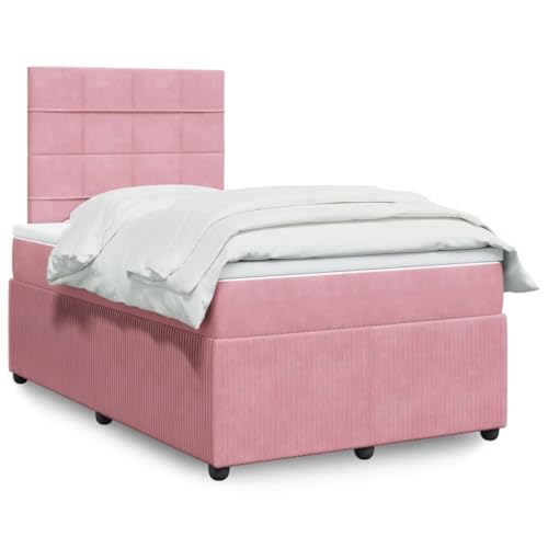 Juroupi Boxspringbett mit Matratze Betten Mit Matratze Schlafzimmer Bett Boxspringbett Mit Matratze Rosa 120x190 cm Samt - 3292291 Juroupi Boxspringbett mit Matratze Betten Mit Matratze Schlafzimmer Bett Boxspringbett Mit Matratze Rosa 120x190 cm Samt - 3292291 von Juroupi