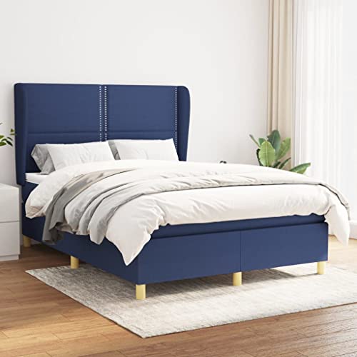 Juroupi Boxspringbett mit Matratze Boxspringbett Bett Mit Matratze Betten Box Spring Bett Betten Mit Matratze Blau 140x190 cm Stoff - 3128443 Juroupi Boxspringbett mit Matratze Boxspringbett Bett Mit Matratze Betten Box Spring Bett Betten Mit Matratze Blau 140x190 cm Stoff - 3128443 von Juroupi