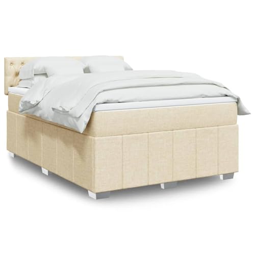 Juroupi Boxspringbett mit Matratze Boxspringbett Bett Mit Matratze Betten Box Spring Bett Betten Mit Matratze Creme 140x190 cm Stoff - 3287075 Juroupi Boxspringbett mit Matratze Boxspringbett Bett Mit Matratze Betten Box Spring Bett Betten Mit Matratze Creme 140x190 cm Stoff - 3287075 von Juroupi