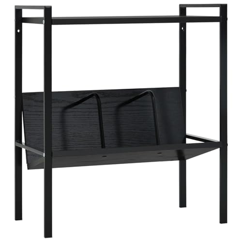 Juroupi Bücherregal 2 Regalböden Bookcase BüCherregal Regale FüR BüCherregale Schwarz 52x28x59 cm Holzwerkstoff Juroupi Bücherregal 2 Regalböden Bookcase BüCherregal Regale FüR BüCherregale Schwarz 52x28x59 cm Holzwerkstoff von Juroupi