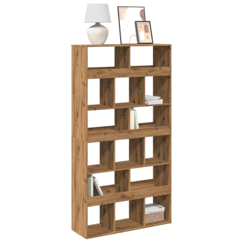 Juroupi Bücherregal Book Shelf Regal Wohnzimmer Buchregal BüCherregal Deko Artisan-Eiche 100x33x187,5 cm Holzwerkstoff Juroupi Bücherregal Book Shelf Regal Wohnzimmer Buchregal BüCherregal Deko Artisan-Eiche 100x33x187,5 cm Holzwerkstoff von Juroupi