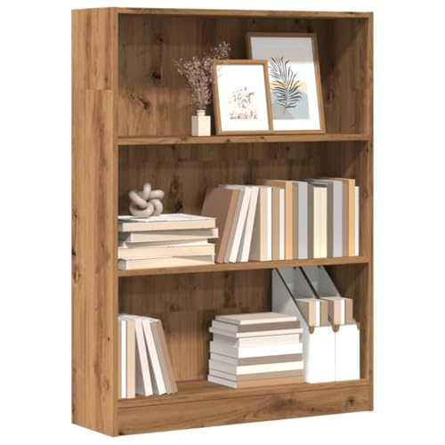 Juroupi Bücherregal Book Shelf Regal Wohnzimmer Buchregal BüCherregal Deko Artisan-Eiche 80x24x109 cm Holzwerkstoff Juroupi Bücherregal Book Shelf Regal Wohnzimmer Buchregal BüCherregal Deko Artisan-Eiche 80x24x109 cm Holzwerkstoff von Juroupi