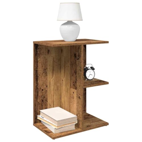 Juroupi Nachttische 2 STK. NachtkäStchen Bedside Table Schlafzimmer MöBel Beistellschrank Nachttischschrank Altholz-Optik 46,5x29x61 cm Holzwerkstoff Juroupi Nachttische 2 STK. NachtkäStchen Bedside Table Schlafzimmer MöBel Beistellschrank Nachttischschrank Altholz-Optik 46,5x29x61 cm Holzwerkstoff von Juroupi