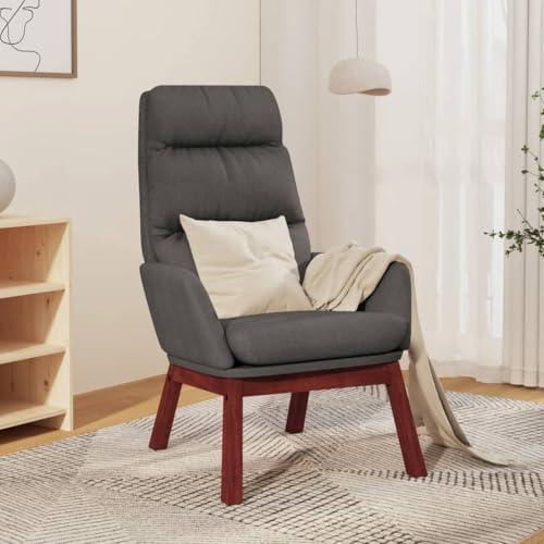 Juroupi Relaxsessel Dunkelgrau Stoff Tv Sessel Mit Liegefunktion Sessel Mit Schlaffunktion von Juroupi
