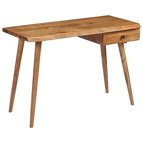 Juroupi Schreibtisch Computertisch Office Table Schreib Tisch Computer Schreibtisch Akazienholz Massiv 110 x 50 x 76 cm Juroupi Schreibtisch Computertisch Office Table Schreib Tisch Computer Schreibtisch Akazienholz Massiv 110 x 50 x 76 cm von Juroupi