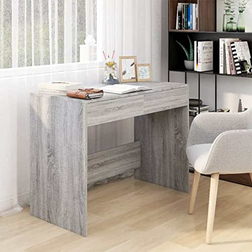 Juroupi Schreibtisch Computertisch Office Table Schreib Tisch Computer Schreibtisch Grau Sonoma 101x50x76,5 cm Holzwerkstoff Juroupi Schreibtisch Computertisch Office Table Schreib Tisch Computer Schreibtisch Grau Sonoma 101x50x76,5 cm Holzwerkstoff von Juroupi