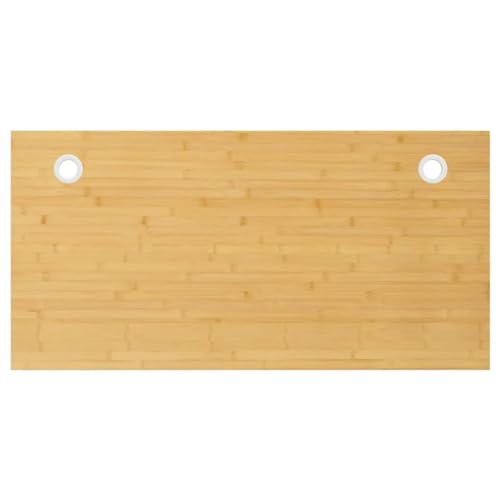 Juroupi Schreibtischplatte Massivholzplatte Tabletop Tischplatte Holz Tischplatten 80x40x4 cm Bambus von Juroupi