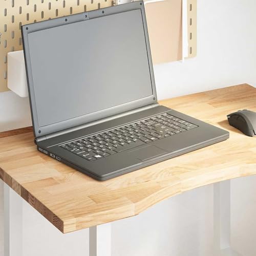 Juroupi Schreibtischplatte Massivholzplatte Tabletop Tischplatte Holz Tischplatten Unbehandelt 80x50x2,5 cm Massivholz Eiche von Juroupi