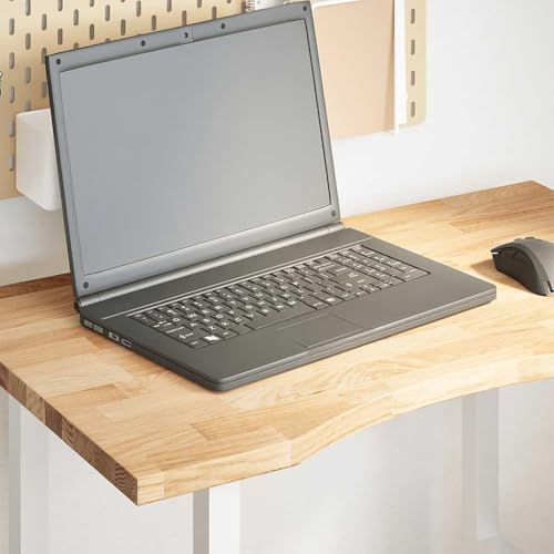 Juroupi Schreibtischplatte Massivholzplatte Tabletop Tischplatte Holz Tischplatten Unbehandelt 80x60x2,5 cm Massivholz Eiche von Juroupi