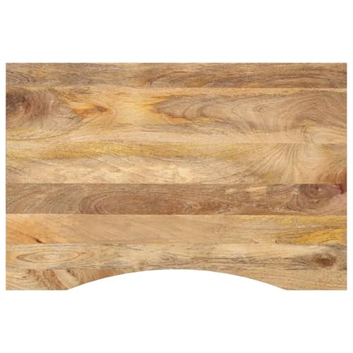 Juroupi Schreibtischplatte mit Aussparung Schreibtischplatte Massivholzplatte Tabletop Tischplatte Holz 90x60x2,5 cm Massivholz Mango - 370200 Juroupi Schreibtischplatte mit Aussparung Schreibtischplatte Massivholzplatte Tabletop Tischplatte Holz 90x60x2,5 cm Massivholz Mango - 370200 von Juroupi