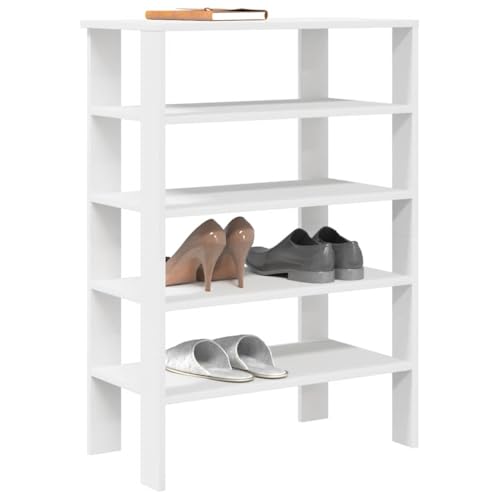 Juroupi Schuhregal Shoe Cabinet Schuhablage Flur Schuhe Regal SchuhstäNder Weiß 61x32x87,5 cm Holzwerkstoff Juroupi Schuhregal Shoe Cabinet Schuhablage Flur Schuhe Regal SchuhstäNder Weiß 61x32x87,5 cm Holzwerkstoff von Juroupi
