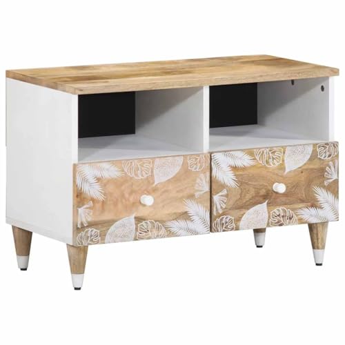 Juroupi TV-Schrank Fernsehschrank Wohnzimmer MöBel TV MöBel Wohnzimmer Schrank TV Table TV Cabinet 70x33,5x46 cm Massivholz Mango Juroupi TV-Schrank Fernsehschrank Wohnzimmer MöBel TV MöBel Wohnzimmer Schrank TV Table TV Cabinet 70x33,5x46 cm Massivholz Mango von Juroupi