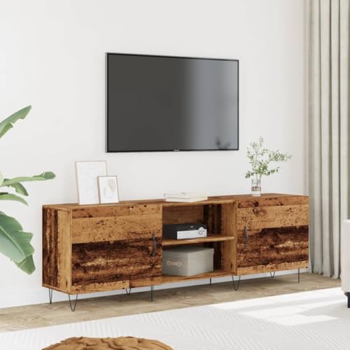 Juroupi TV-Schrank Fernsehschrank Wohnzimmer MöBel TV MöBel Wohnzimmer Schrank TV Table TV Cabinet Altholz-Optik 150x30x50 cm Holzwerkstoff Juroupi TV-Schrank Fernsehschrank Wohnzimmer MöBel TV MöBel Wohnzimmer Schrank TV Table TV Cabinet Altholz-Optik 150x30x50 cm Holzwerkstoff von Juroupi