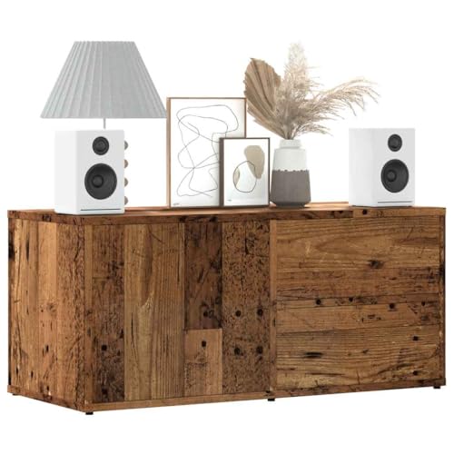 Juroupi TV-Schrank Fernsehschrank Wohnzimmer MöBel TV MöBel Wohnzimmer Schrank TV Table TV Cabinet Altholz-Optik 80x34x35,5 cm Holzwerkstoff Juroupi TV-Schrank Fernsehschrank Wohnzimmer MöBel TV MöBel Wohnzimmer Schrank TV Table TV Cabinet Altholz-Optik 80x34x35,5 cm Holzwerkstoff von Juroupi