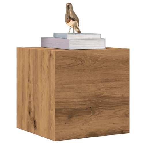 Juroupi TV-Wandschrank TV Schrank TV Sideboard TV Cabinet TV MöBel Wandschrank Artisan-Eiche 30,5x30x30 cm von Juroupi