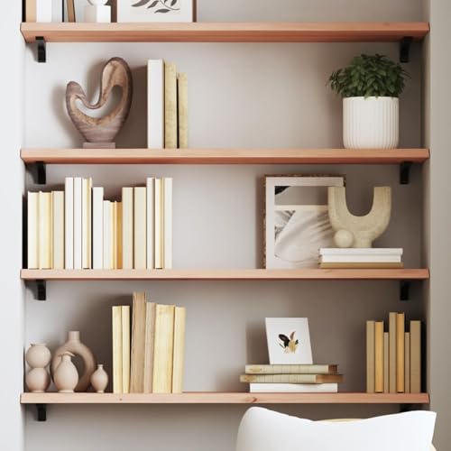 Juroupi Wandregal 80x30x2 cm BüCherregal Wand Schweberegal Wand Regal Regale FüR WäNde Wand Regale Massivholz Eiche Unbehandelt Juroupi Wandregal 80x30x2 cm BüCherregal Wand Schweberegal Wand Regal Regale FüR WäNde Wand Regale Massivholz Eiche Unbehandelt von Juroupi