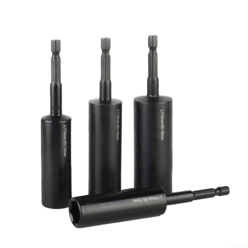 110 mm Innensechskant-Adapter-Set für erhöhtes Drehmoment bei Mechanik- und Tischlerarbeiten (60 mm H16) von Jurtmy
