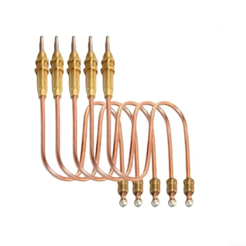 5 Stück Universal-Gas-Thermoelement M8 Gewinde Heizung Gasbrenner Sonde Thermoelement 300 mm Ersatzteile Außenheizung Verbindungsmuttern für Kamin Grill Grillzubehör 5 Stück Universal-Gas-Thermoelement M8 Gewinde Heizung Gasbrenner Sonde Thermoelement 300 mm Ersatzteile Außenheizung Verbindungsmuttern für Kamin Grill Grillzubehör von Jurtmy