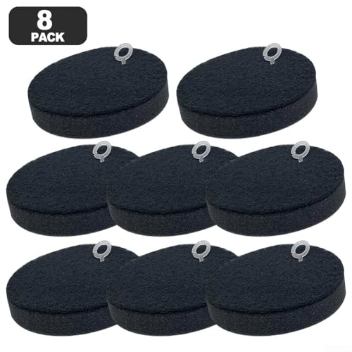8 Stück Ersatzfilter Kompatibel mit für Bissell 4245 für PowerClean für FurGuard 280W und für FurFinder 200W Akku Staubsauger, HEPA Filter für Feinstaub und Tierhaare von Jurtmy