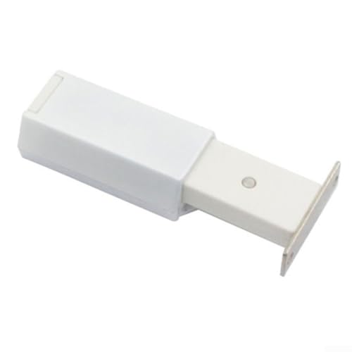 Benutzerfreundliche, magnetische Türschnäpper mit Push-to-Open-Design, perfekte Passform für alle Innenräume (Zinklegierung, weiß) von Jurtmy
