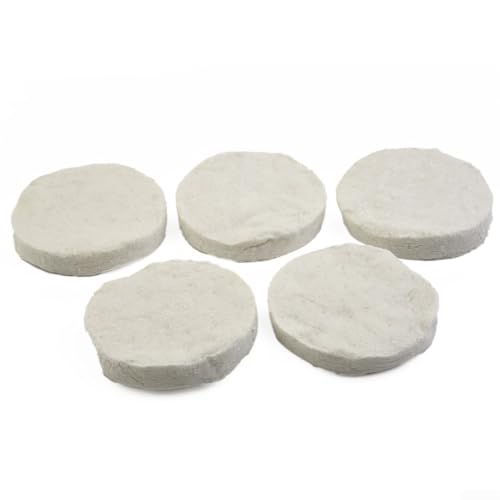 Calcium-Magnesium-Silikatfasern für Kaminsicherheit sorgen für auslaufsichere Brennkammern (5 Stück) von Jurtmy