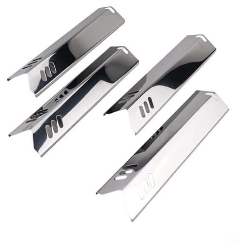 Edelstahl Grill Heizplatten Ersatz 4er Set für Gas für BBQ von Jurtmy