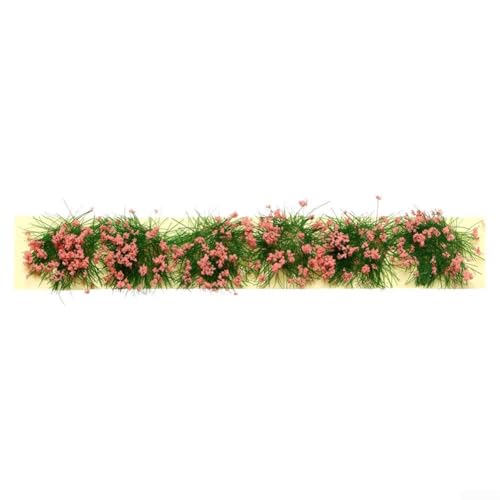 Ein Hauch von Natur bereichern Sie Ihre maßstabsgetreuen Modelle mit wunderschön gearbeiteten Statiken und Blumen (10 Pink) von Jurtmy