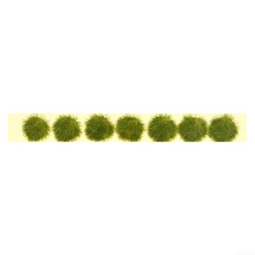 Ein Hauch von Natur bereichern Sie Ihre maßstabsgetreuen Modelle mit wunderschön gearbeiteten Statiken und Blumen (12 grün) von Jurtmy