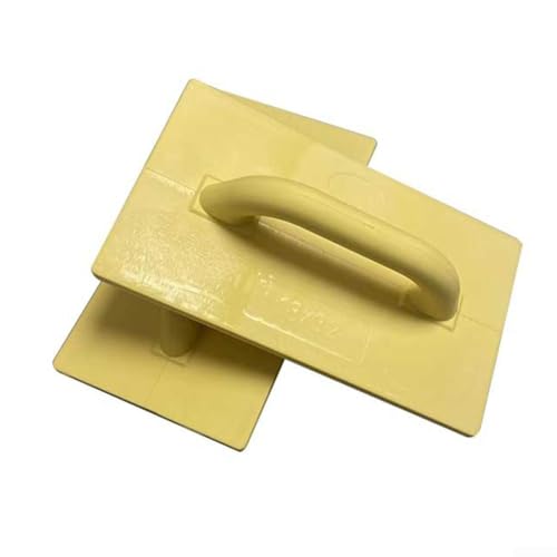 Ergonomische, flache Maurerkelle mit komfortablem Griff, aus stabilem Kunststoff für effiziente Bauarbeiten (200 x 360 mm) von Jurtmy
