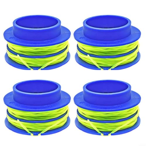 Ersatzspule 0 20,3 cm Trimmerfaden für 12403 Rasentrimmer, kompatibel mit KST 1124B 03 KST 2024A 03 (4 Stück) von Jurtmy