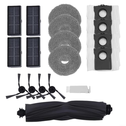 Filter Mop Tuch Staubbeutel Seitenbürste Kit für MOVA für P50 Pro für Ultra Staubsauger Komplettes Ersatzset mit effizienten Filtern Premium Mop Pads Schmutzfreie Staubbeutel für Haustier und Zuhause Filter Mop Tuch Staubbeutel Seitenbürste Kit für MOVA für P50 Pro für Ultra Staubsauger Komplettes Ersatzset mit effizienten Filtern Premium Mop Pads Schmutzfreie Staubbeutel für Haustier und Zuhause von Jurtmy