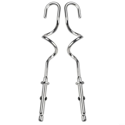 Für Kenwood Handmixer Schneebesen Ersatz, Edelstahlschlägel für Kochbedürfnisse, 2 Stück (D) von Jurtmy
