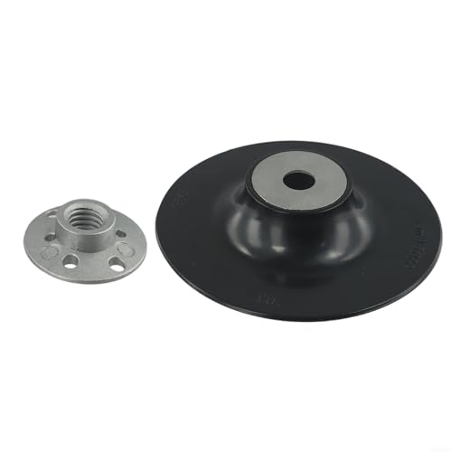 Für M14 kompatibles 125 mm Stützteller mit Kontermutter, perfekte Ergänzung zu Ihrem Werkzeug-Set von Jurtmy