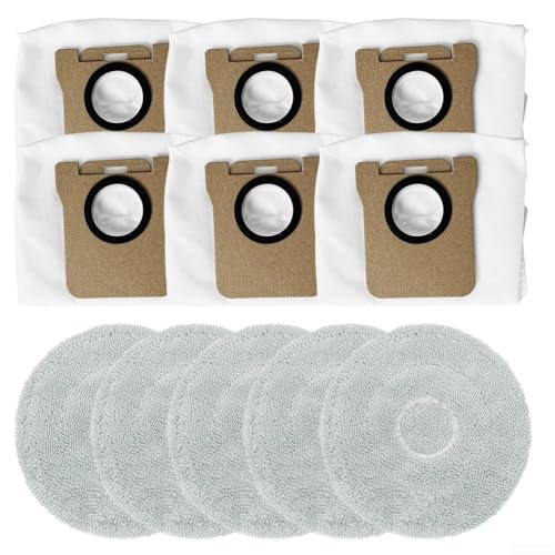 Für Mijia M40S OV31CN Wischmopp-Pads und Staubbeutel für regelmäßige Bodenreinigung von Jurtmy