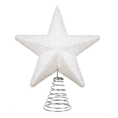 Glitzernde Weihnachtsbaumspitze, Sterndekoration, entworfen, um Licht zu reflektieren und die Urlaubsatmosphäre in Ihrer saisonalen Dekoration zu verbessern Glitzernde Weihnachtsbaumspitze, Sterndekoration, entworfen, um Licht zu reflektieren und die Urlaubsatmosphäre in Ihrer saisonalen Dekoration zu verbessern von Jurtmy