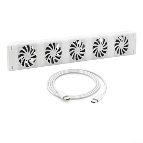Heizkörper Ventilator, Kühlerlüfter für Radiator Booster Erweiterungsset Lüfter, Heizkörperventilatoren, energieeffizienter Heizungsventilator, Geräuscharm(Expansion-Set) von Jurtmy