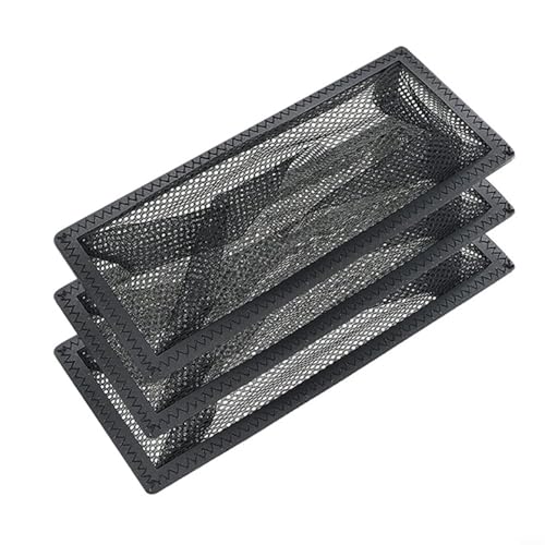Kompakte Bodenregister-Abdeckung, einfach zu montierendes Lüftungsgitter für Lüftungsschlitze in Standardgröße in Ihrem Zuhause (10,2 x 30,5 cm) von Jurtmy