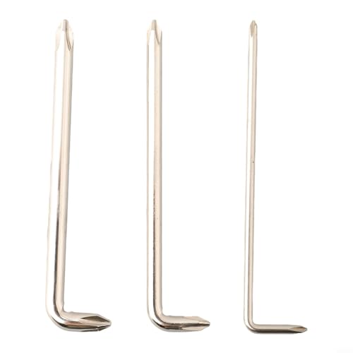 Kurzarm, L-Schraubendreher mit Winkelbogen für schwierigen Zugriff, Werkzeug-Set (3 mm PH0 PH0) von Jurtmy
