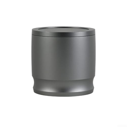 Mahlwerk-Zubehör, 58 mm, Kaffeesatz-Sammler mit Deckel, stabile Konstruktion, um Unordnung zu reduzieren und das Brauen zu verbessern (grau) von Jurtmy